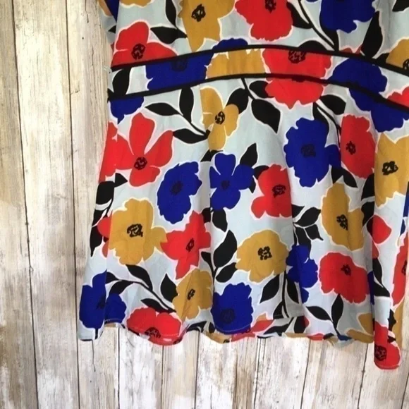 Motherhood Floral Maternity Blouse - Picture 3 of 4